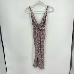 Tea Collection Kids Girls Romper jumpsuit Size 12 Floral Print